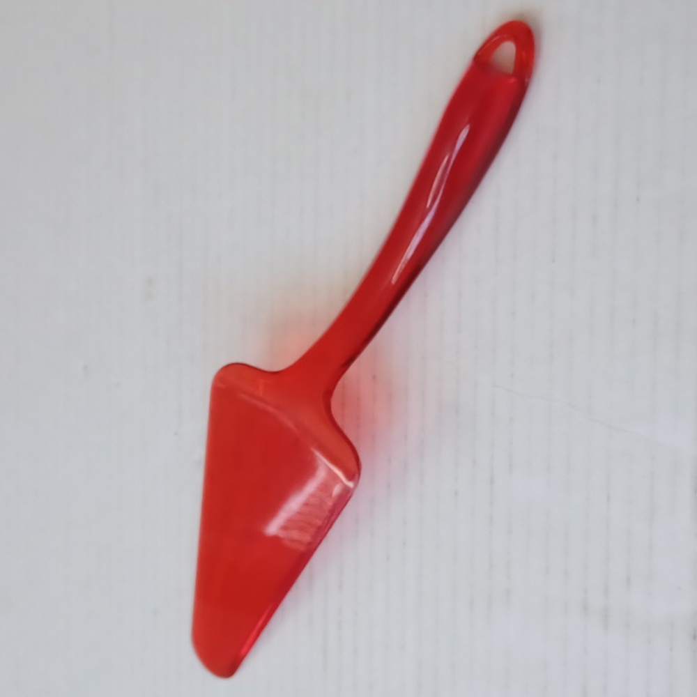 $4 Add-on Red Cake Server - Picture 2 of 4